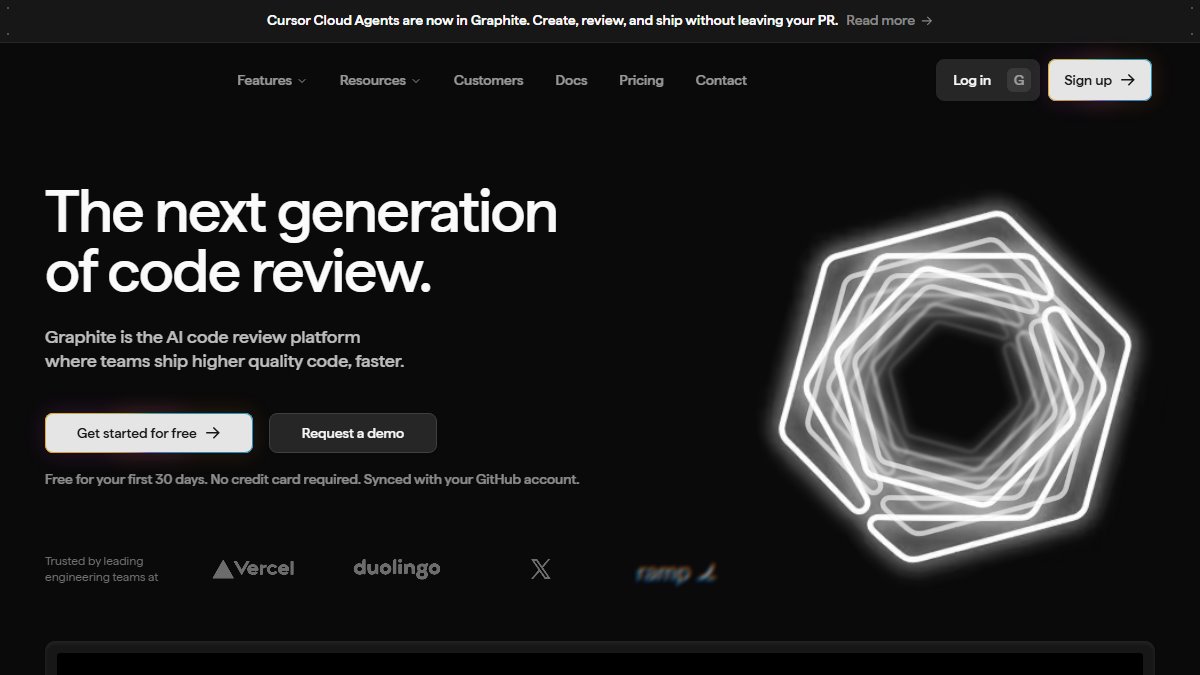 Graphite 官网截图