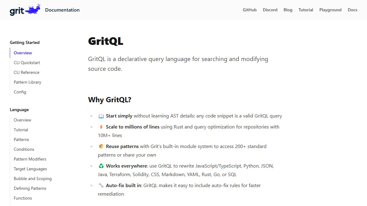 Grit 官网截图