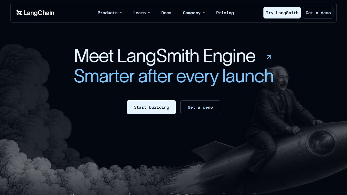 LangChain 官网截图