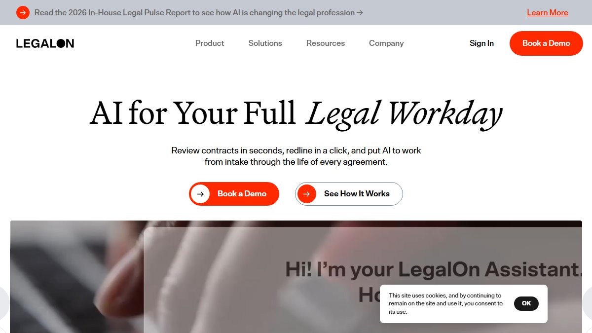 LegalOn 官网截图