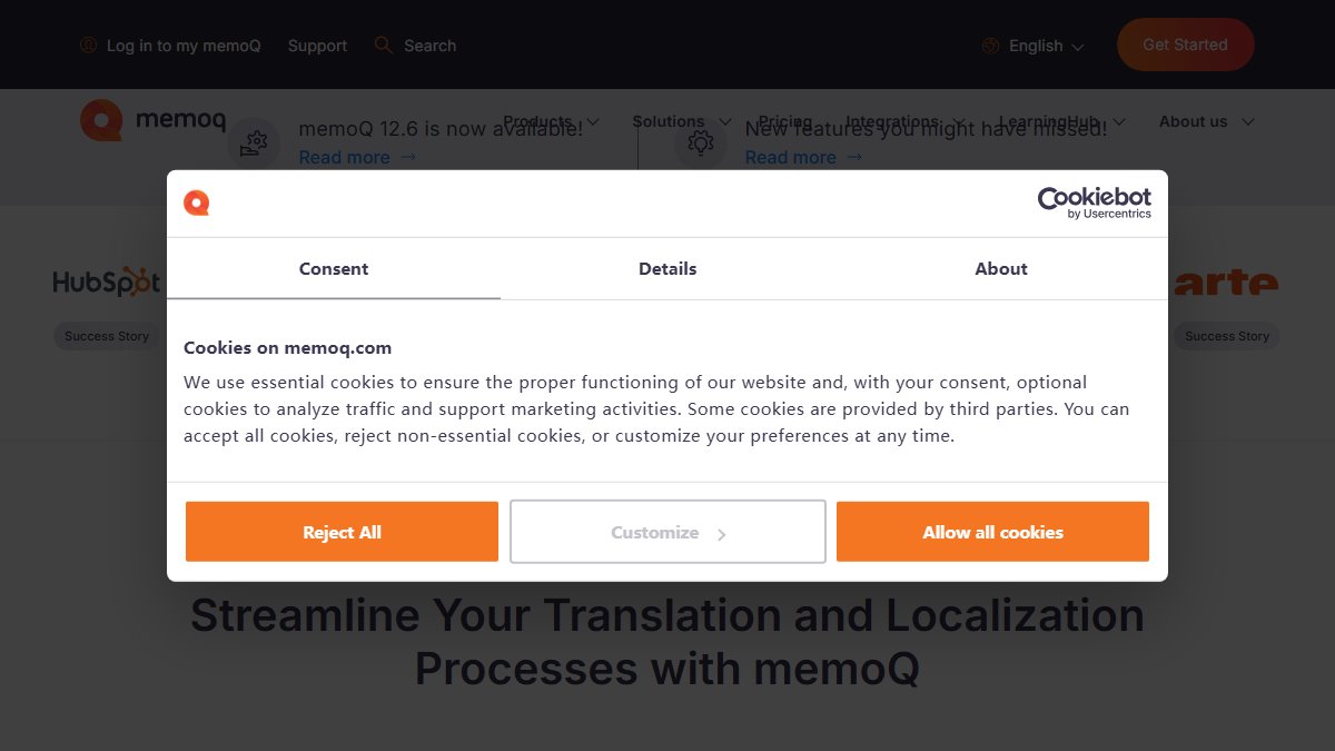 memoQ 官网截图